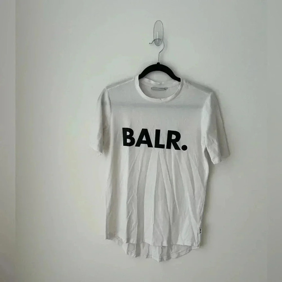 BALR. Men's T-shirt  Bright White, White - Picture 1 of 11